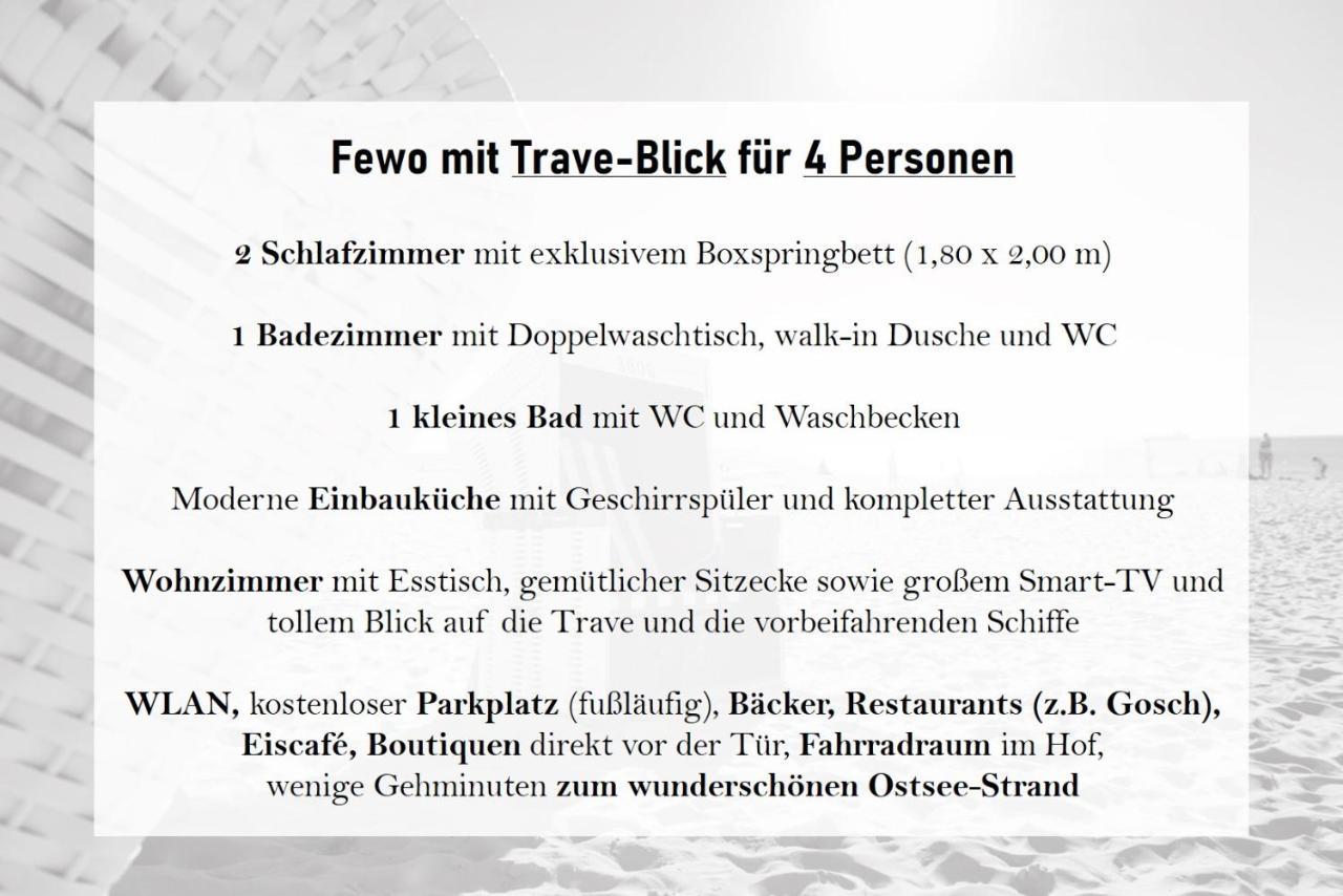 Pematra Haus Waterkant - Fewo Koje Lübeck Eksteriør bilde